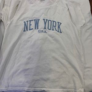 New York basic graphic tee